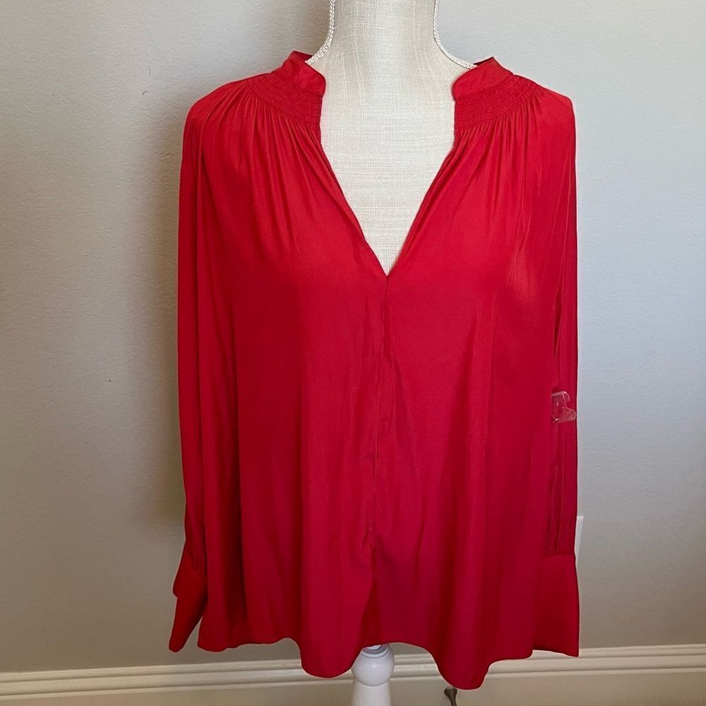 NWT Chelsea28 Red Top